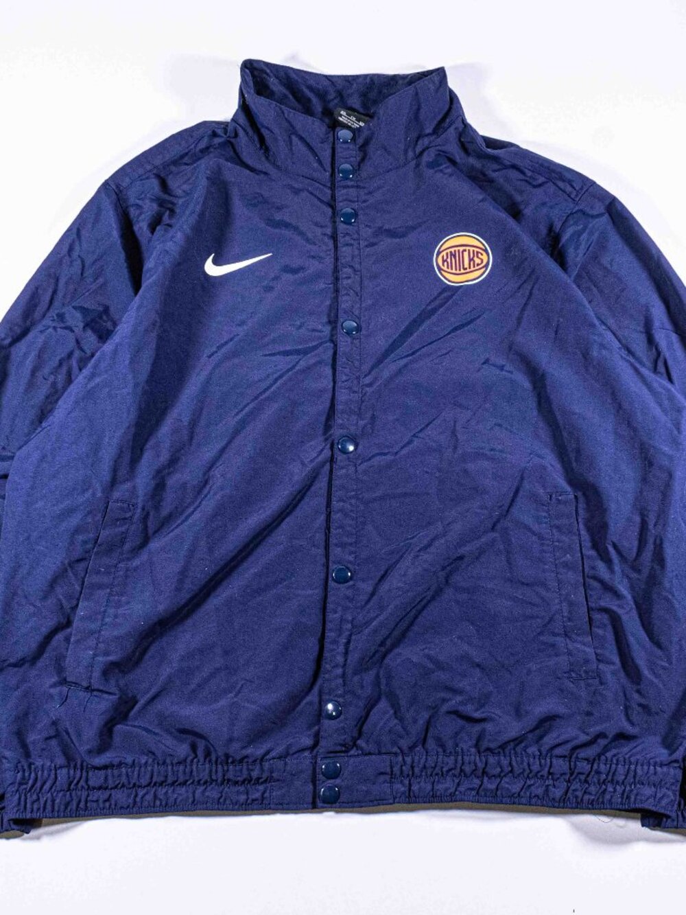 Nike NBA New York Knicks City Edition Lightweight DNA Jacket Mens XXL Snap 2XL